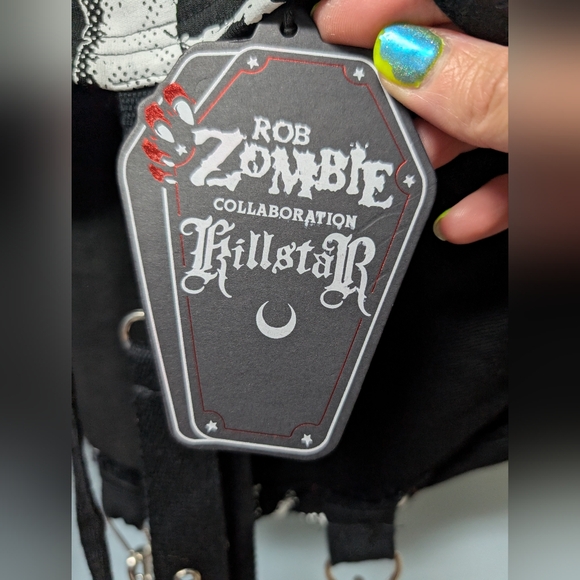 💀 RARE Rob Zombie x Killstar "Spookshow" Hoodie - NWT 💀 - Picture 3 of 5